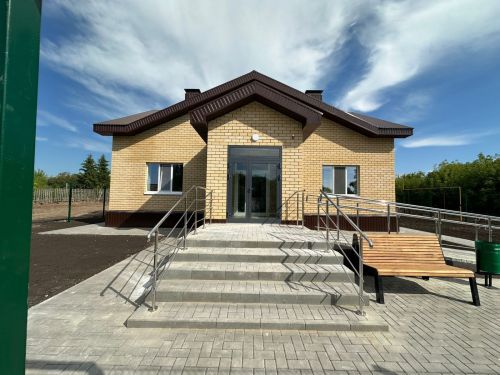 В селе Большая Качка построено новое здание сельсовета