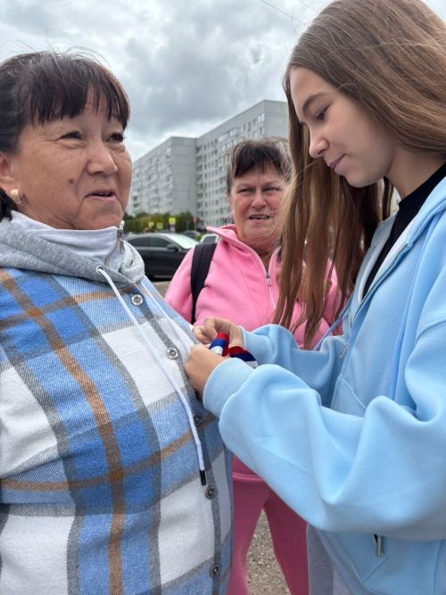 Учащиеся инженерно-технологического лицея Елабуги провели патриотическую акцию