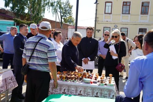 Рустам Минниханов посетил Елабугу с рабочим визитом