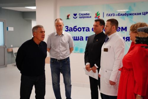 Рустам Минниханов посетил Елабугу с рабочим визитом