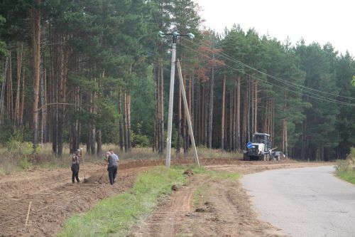 В Елабуге на улице Тихая начали укладывать тротуар