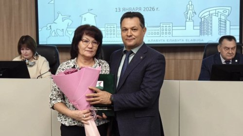 Первая в году общегородская планерка стартовала с чествования елабужан