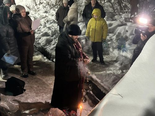 Елабужане празднуют Крещение Господне