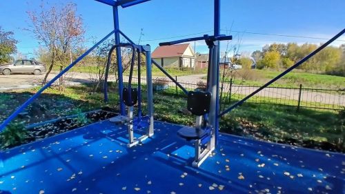 Лекарево авылында яңа спорт мәйданчыгы барлыкка килде