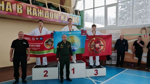 Елабужанин Амирхан Яхьяев стал лучшим в армейском рукопашном бою