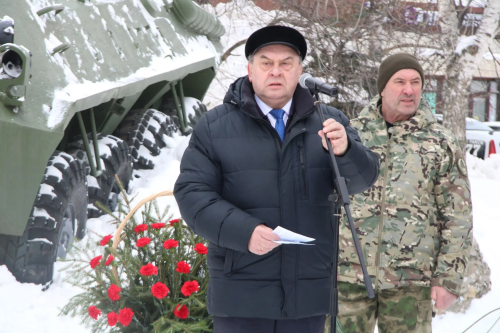 В Елабуге почтили память воинов-интернационалистов в 37-ю годовщину вывода войск из Афганистана