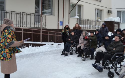 В Елабужском доме-интернате для престарелых встретили Масленицу