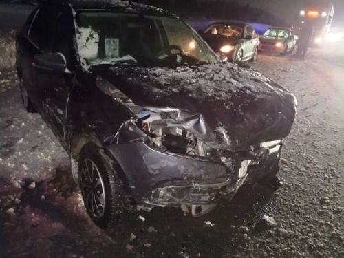 Алабуга районында М-7 трассасында юл һәлакәте булган