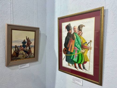 Гоголевская энциклопедия в Елабуге: в Выставочном зале ожили герои классика