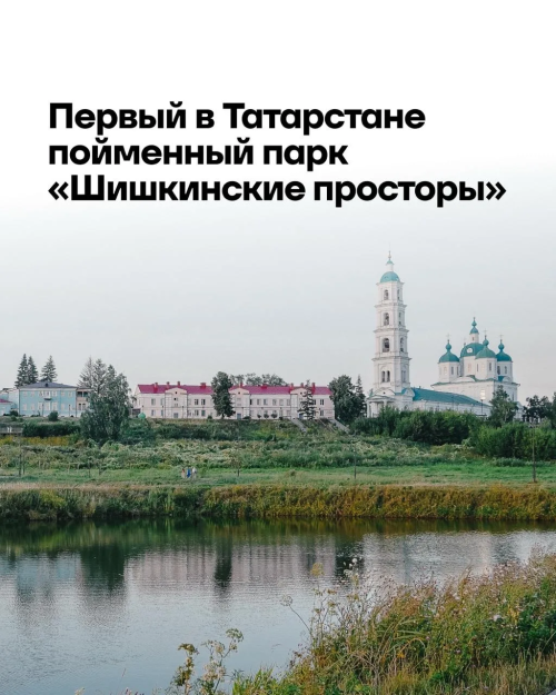 В Елабуге появится пойменный парк — «Шишкинские просторы»