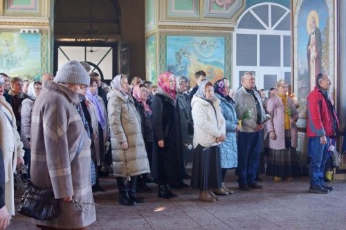 В елабужском Покровском соборе отметили Вербное воскресенье