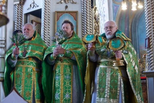 В елабужском Покровском соборе отметили Вербное воскресенье