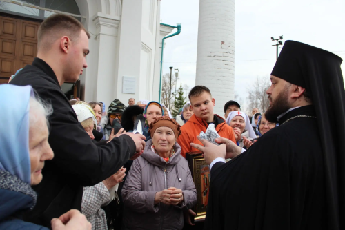 Елабужане отпраздновали Благовещение Пресвятой Богородицы