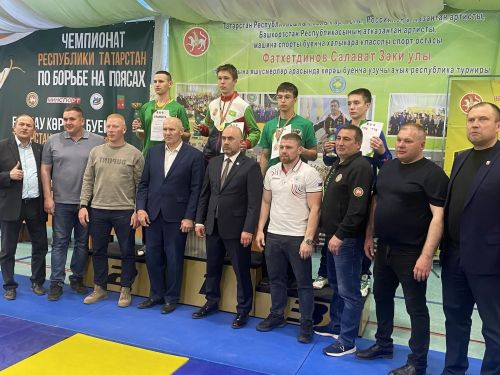 Сборная Елабуги заняла призовое место на турнире по борьбе Корэш в Тюлячинском районе