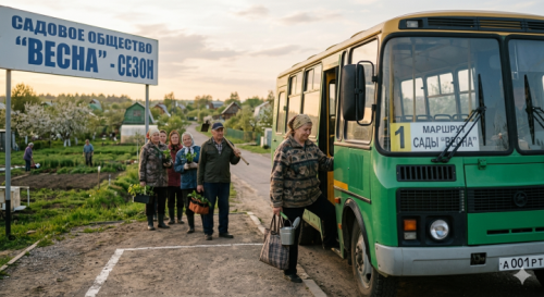 Елабужские садоводы могут добраться до своих участков на автобусе за 45 рублей
