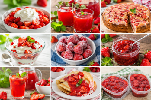 Что приготовить из клубники кроме варенья