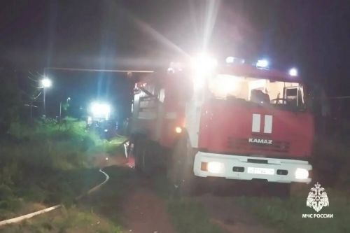 В Татарстане два человека пострадали при пожаре в частном доме