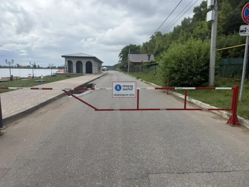 В Елабуге с 24 июня закроют въезд на городской пляж