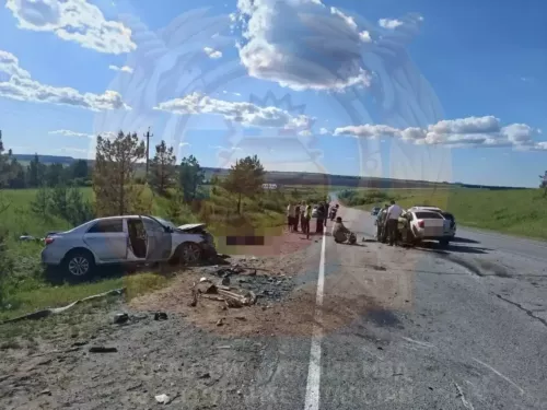 В Татарстане два человека погибли в ДТП с Ладой и Toyota
