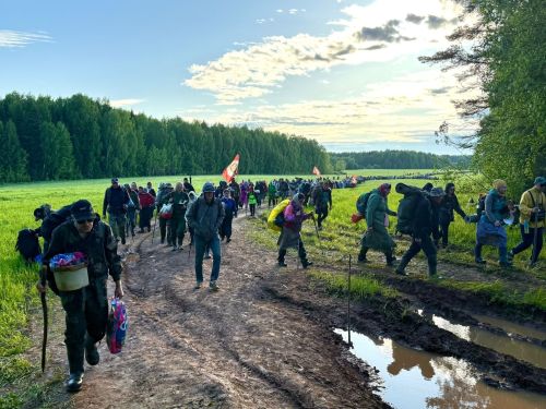 Елабужане присоединились к 150-километровому Великорецкому крестному ходу