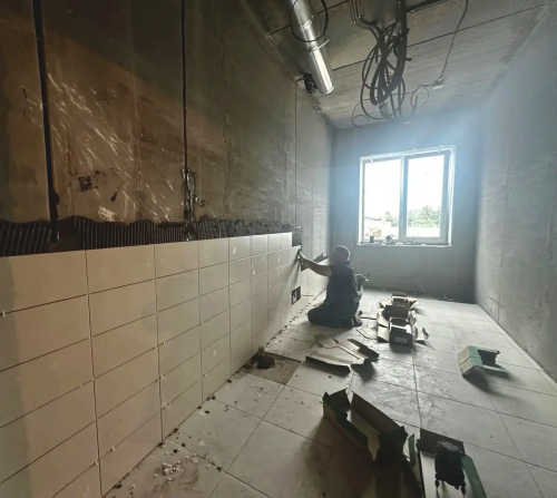 В детском саду «Купеческий городок» в Елабуге началось благоустройство территории