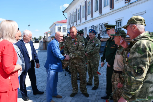Представители руководства Ассоциации ветеранов СВО РТ встретились с елабужанами