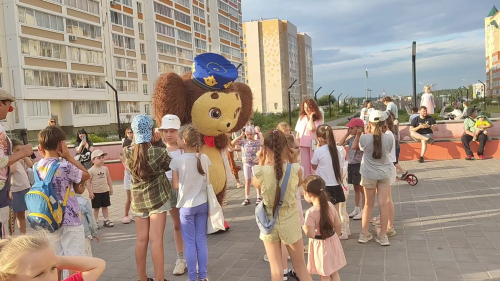 В Елабуге детский сад №32 устроил праздник в сквере «Сад у дома»