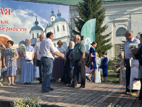В Елабуге торжественно отметили День семьи, любви и верности