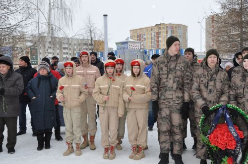 В Елабуге почтили память воинов-интернационалистов