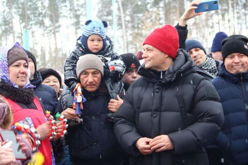 В Елабуге прошел праздник Масленицы