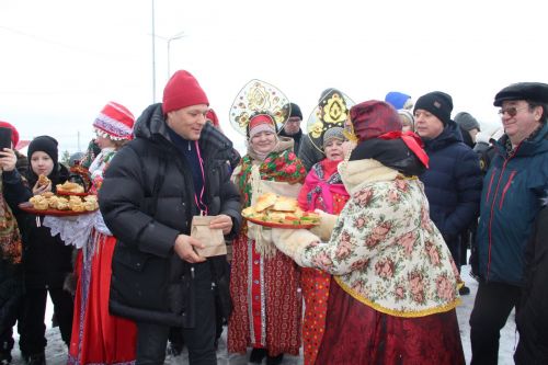 В Елабуге прошел праздник Масленицы