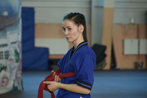 В Елабуге проходит соревнования на Кубок России по борьбе на поясах