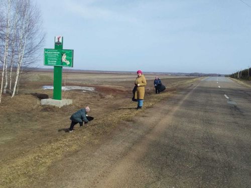 В Елабуге и районе активно проходят субботники