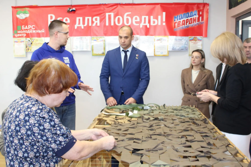 Герой России Расим Баксиков с визитом в Елабуге