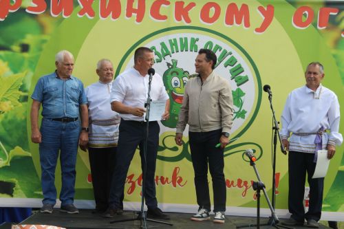 В Елабужском районе состоялся праздник «День огурца»