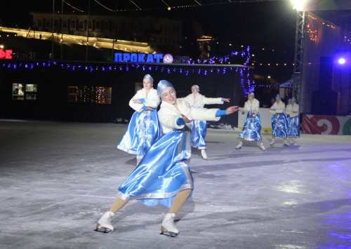 Первое ледовое шоу в Елабуге