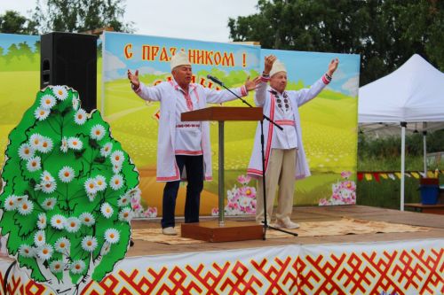В Елабужском районе прошел Пеледыш пайрём (Праздник цветов)