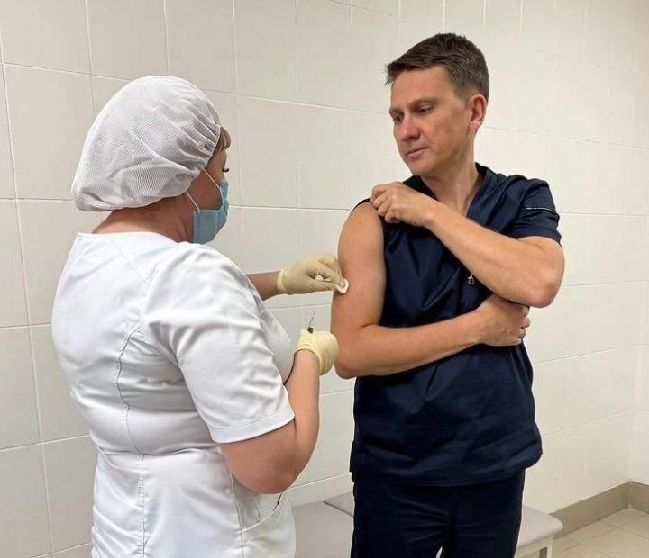 Алабугада сезонлы гриппка каршы вакцинация башланды