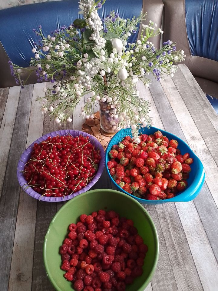 Сладкие вкусные ягодки)
