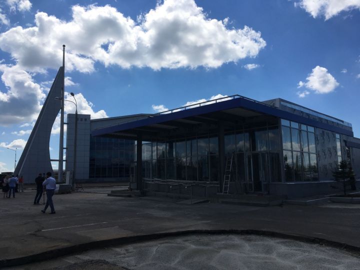 Строительство автовокзала в Елабуге завершится через две недели