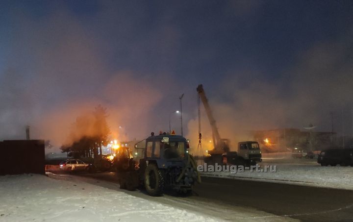 В Елабуге в следующем году заменят трубопровод, где произошла авария