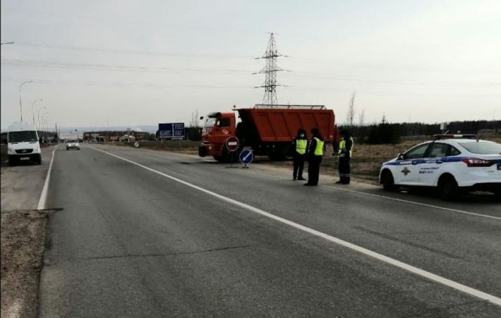 В Елабуге пьяная автоледи пыталась проехать через пост ГИБДД