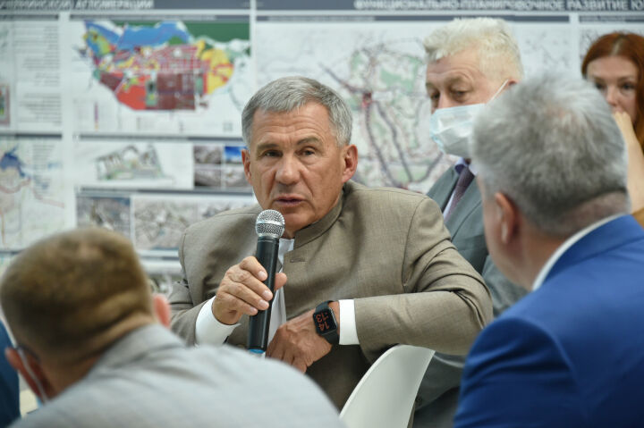 Президент Татарстана заявил о необходимости создания промышленных зон между столицей республики и ближайшими районами