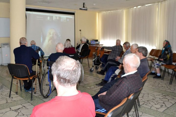 Виртуальное занятие кружка «Благословение» прошло в Елабужском доме-интернате