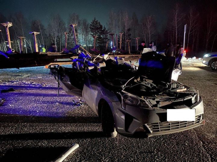 В Татарстане в страшном ДТП погибли два человека