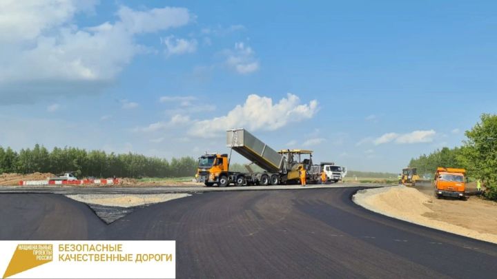 В Татарстане идет ремонт дороги Столбище - Атабаево