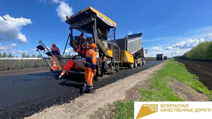 В Татарстане завершен ремонт нескольких участков дорог