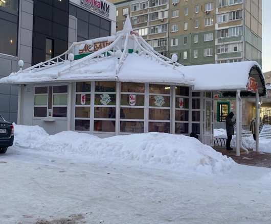 Предпринимателям Елабуги за неубранный снег грозят штрафы