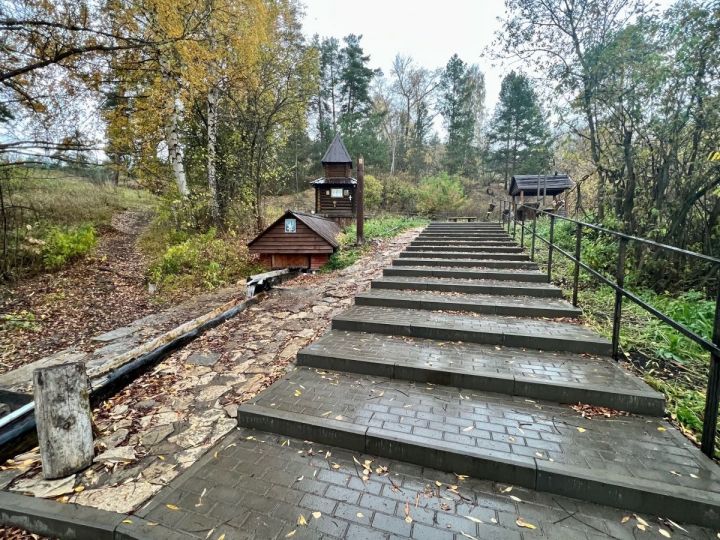 В Елабуге на Святом ключе традиционно совершено освящение воды