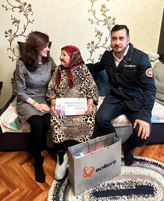 Завод «СОЛЛЕРС Алабуга» поздравил ветеранов с Днем пожилых людей
